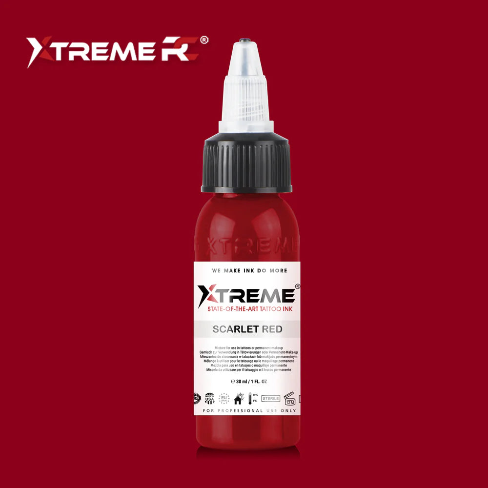 XTREME INK - SCARLETT RED - 30ML (REACH COMPLIANT)