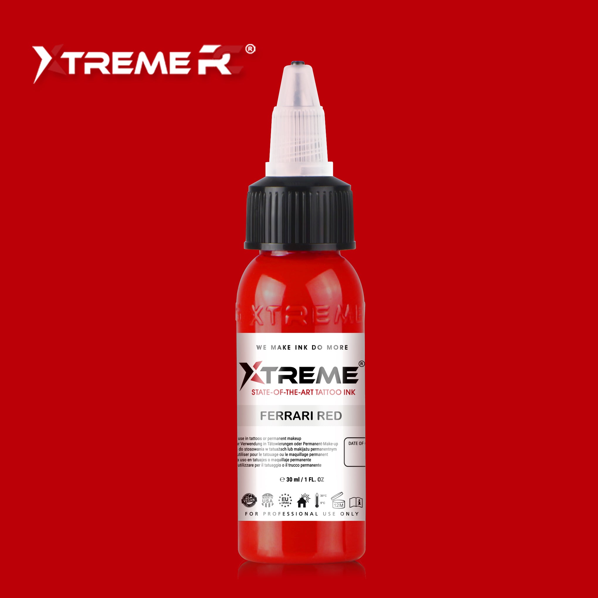 XTREME INK - FERRARI RED - 30ML (REACH COMPLIANT)