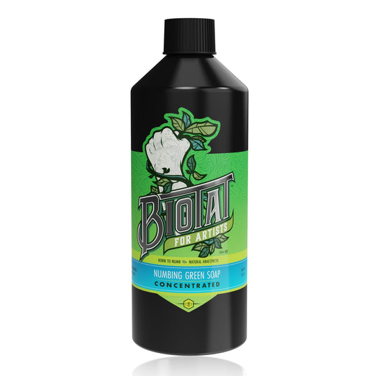 BIOTAT® NUMBING TATTOO GREEN SOAP CONCENTRATED image 0