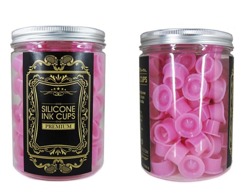 Silicone Tattoo Ink Cups Jar 100 image 1