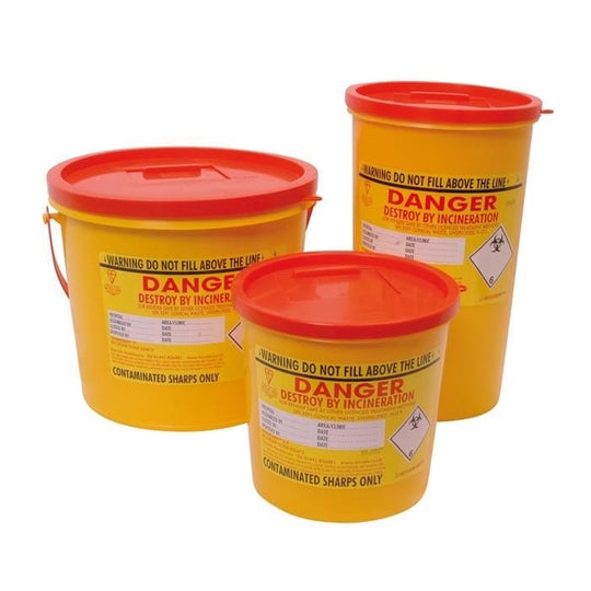 SHARPS BINS & WASTE SACKS image 0