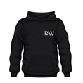 Load image into Gallery viewer, RAW TATTOO SUPPLIES BLACK HOODIE image 0