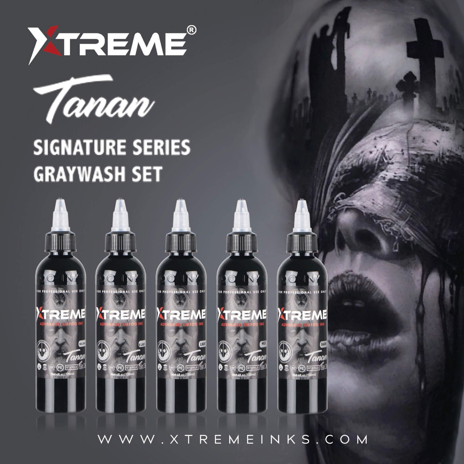XTREME GRAYWASH SET - TANAN image 0