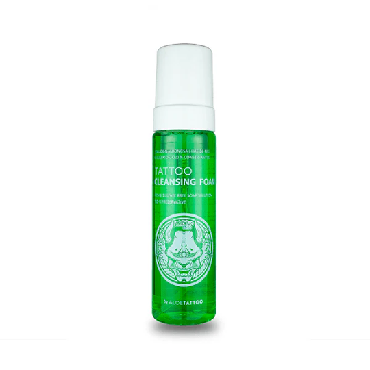 ALOE TATTOO GREEN SOAP FOAM