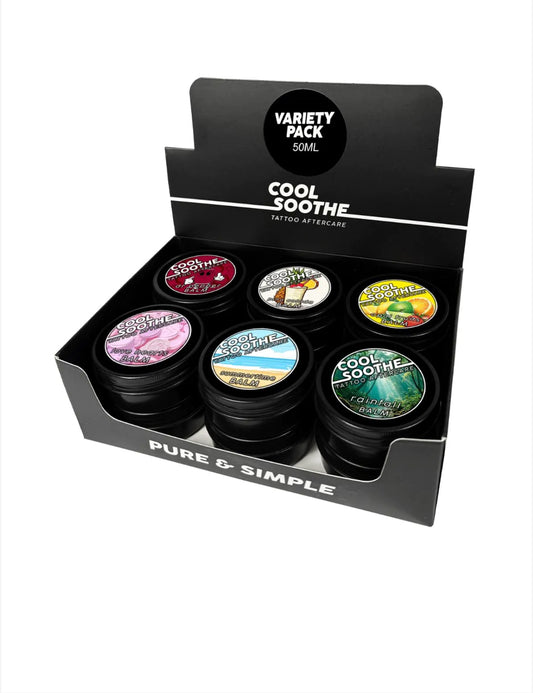 COOL SOOTHE TATTOO BALM DISPLAY BOX 50ML (12)