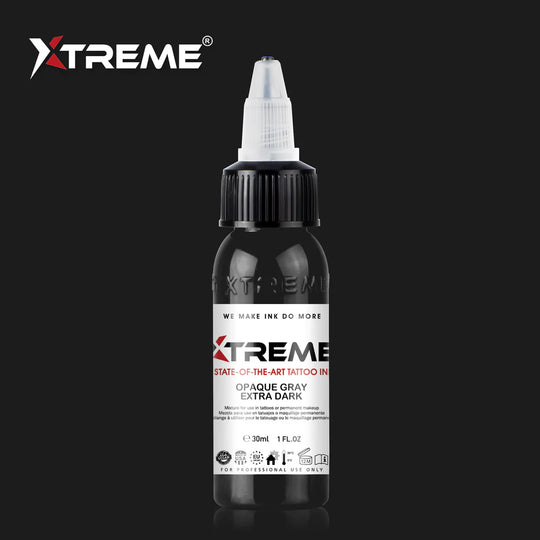 XTREME INK - OPAQUE GRAY EXTRA DARK - 30ML (REACH COMPLIANT)