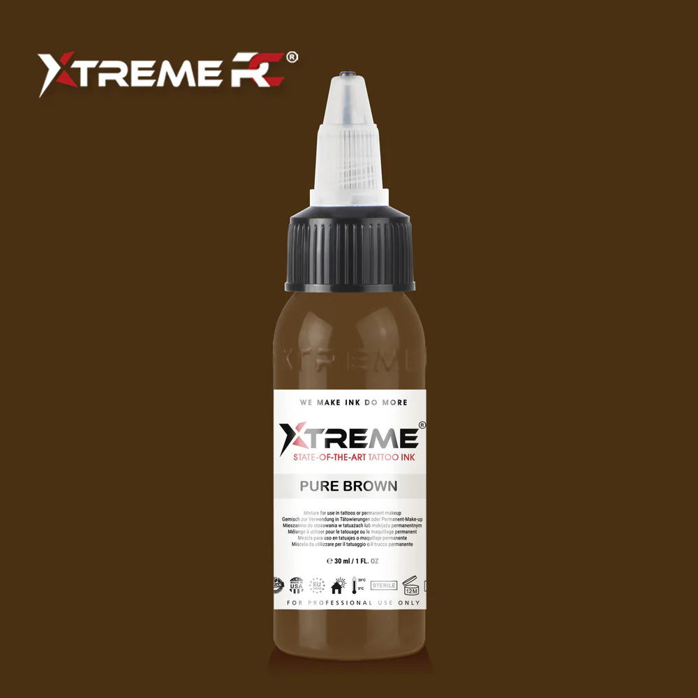 XTREME INK - PURE BROWN - 30ML (REACH COMPLIANT)