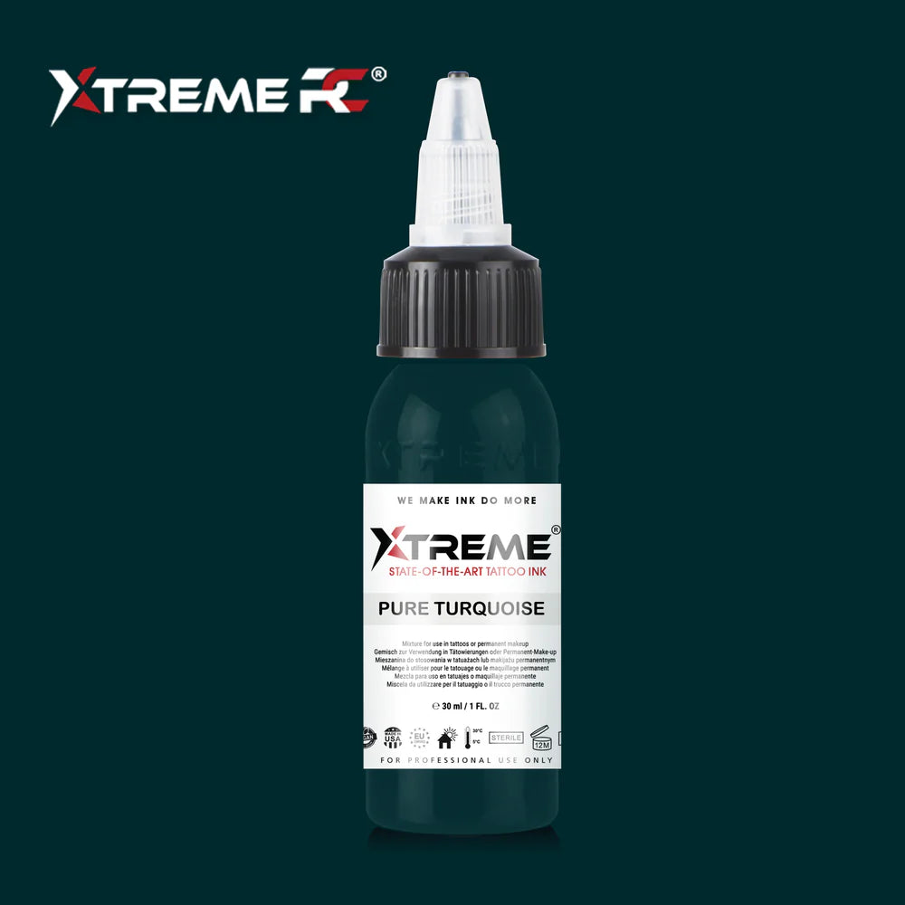 XTREME INK - PURE TURQUOISE - 30ML (REACH COMPLIANT)