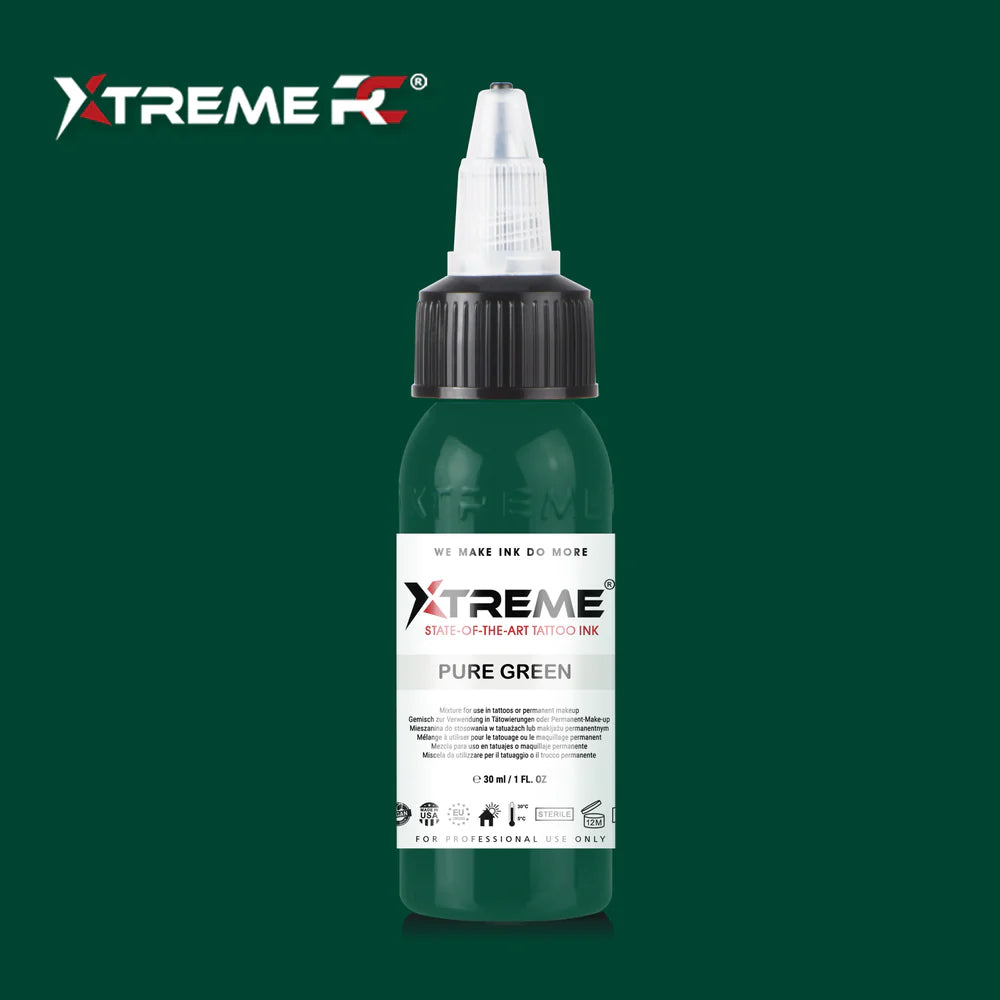 XTREME INK - PURE GREEN - 30ML (REACH COMPLIANT)