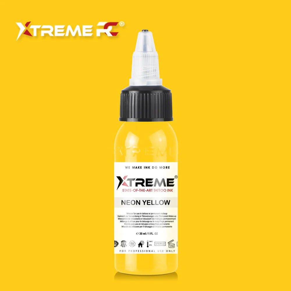 XTREME INK - NEON YELLOW - 30ML (REACH COMPLIANT)