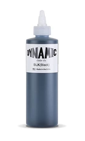 DYNAMIC BLACK INK 8oz BOTTLE image 0