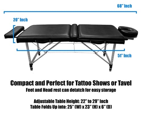 Mini Tattoo Massage Table image 1