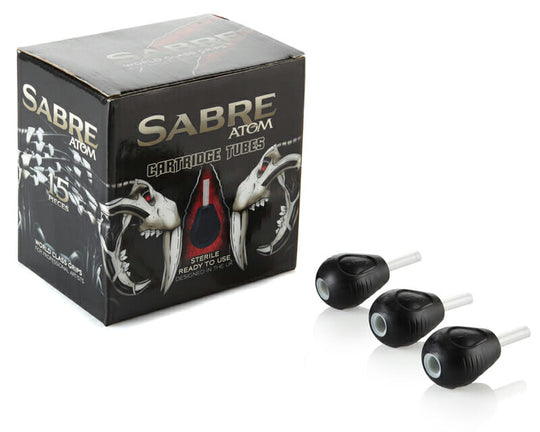 Sabre Atom Disposable Cartridges Tubes - Box 15 image 0