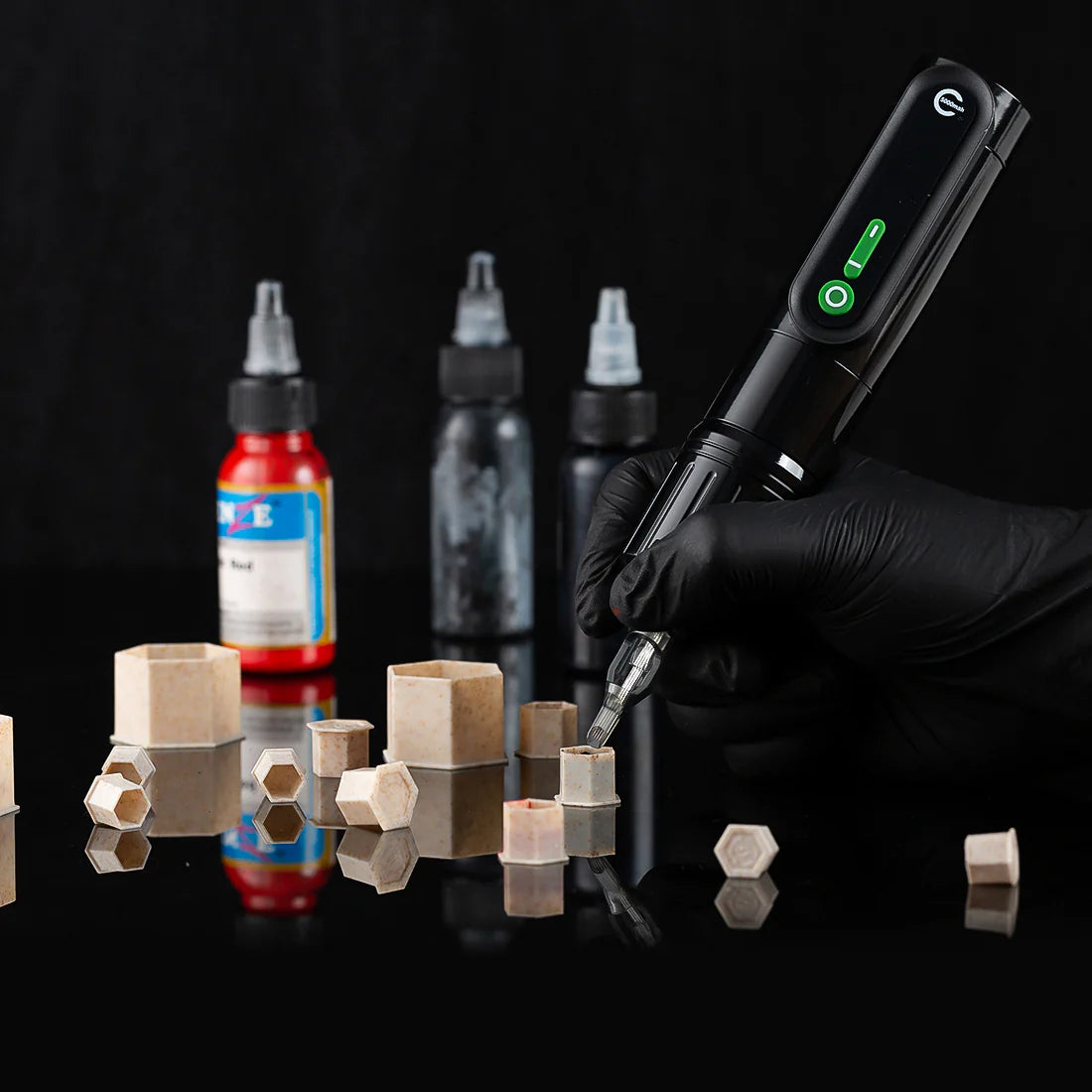 EZ P2 EPIC Wireless Battery 3.5mm 5000mAh Large Capacity Tattoo Pen Machine image 1