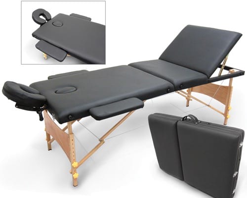 PORTABLE FOLDING TATTOO MASSAGE BED TABLE image 0