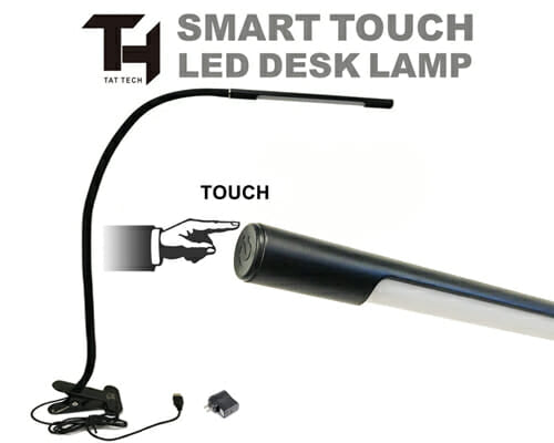 Tat Tech Tattoo Black Smart LED Clip Lamp image 1