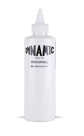 DYNAMIC WHITE INK 8oz BOTTLE image 0