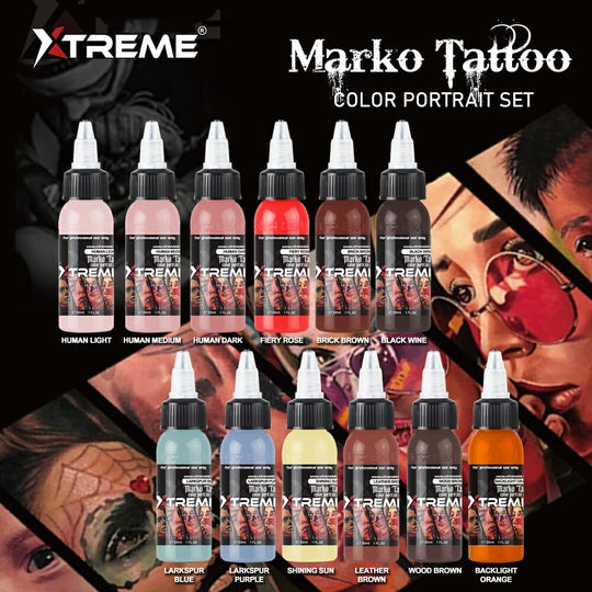 MARKO TATTOO COLOR PORTRAIT SET image 0