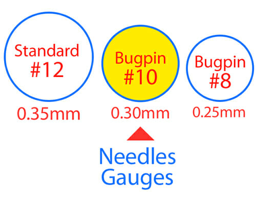 Worldwide Tattoo Needles Round Liners 10’s image 0