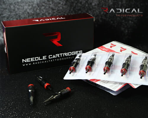 RADICAL TATTOO CARTRIDGES - ROUND LINERS 10's image 1