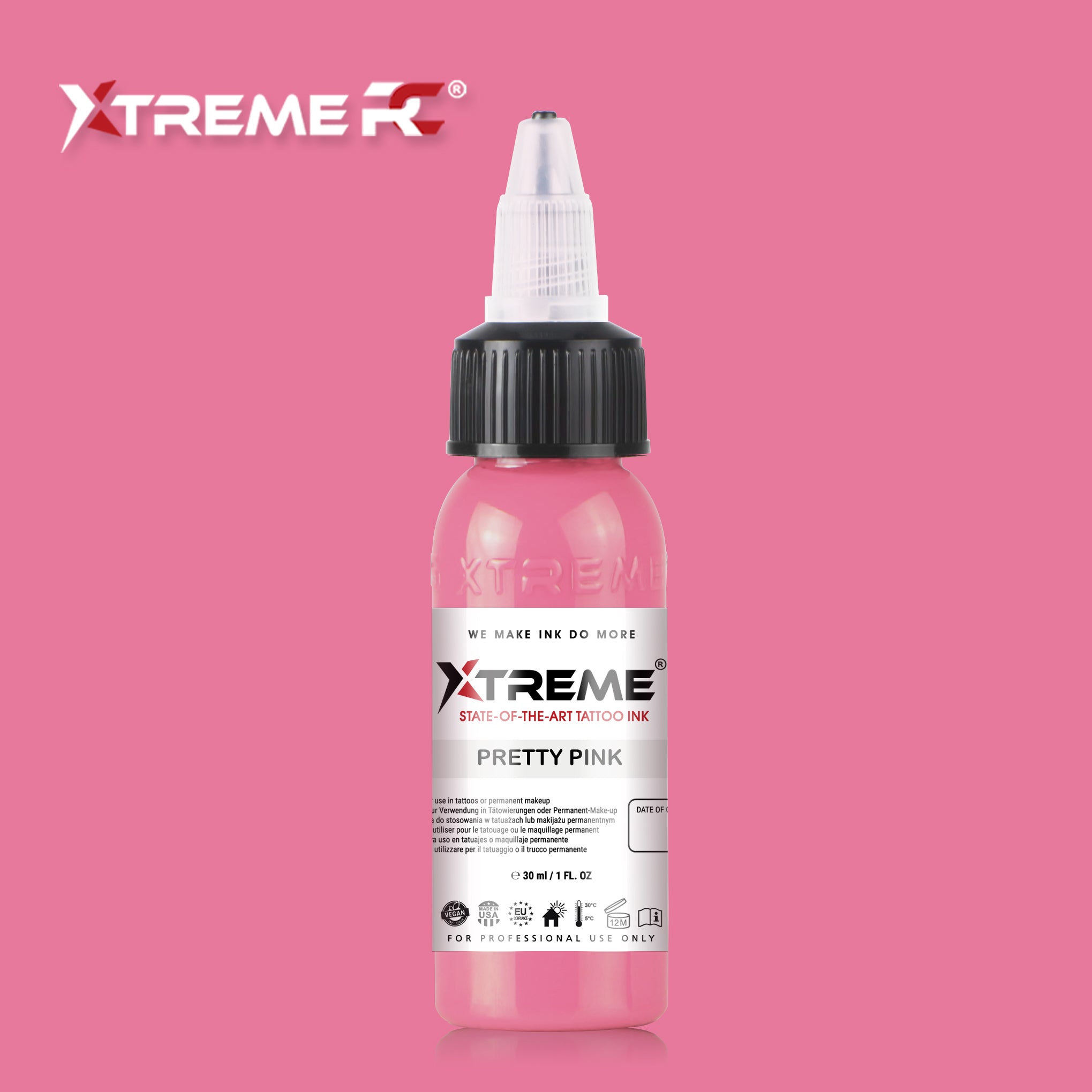 XTREME INK - PRETTY PINK - 30ML (REACH COMPLIANT)