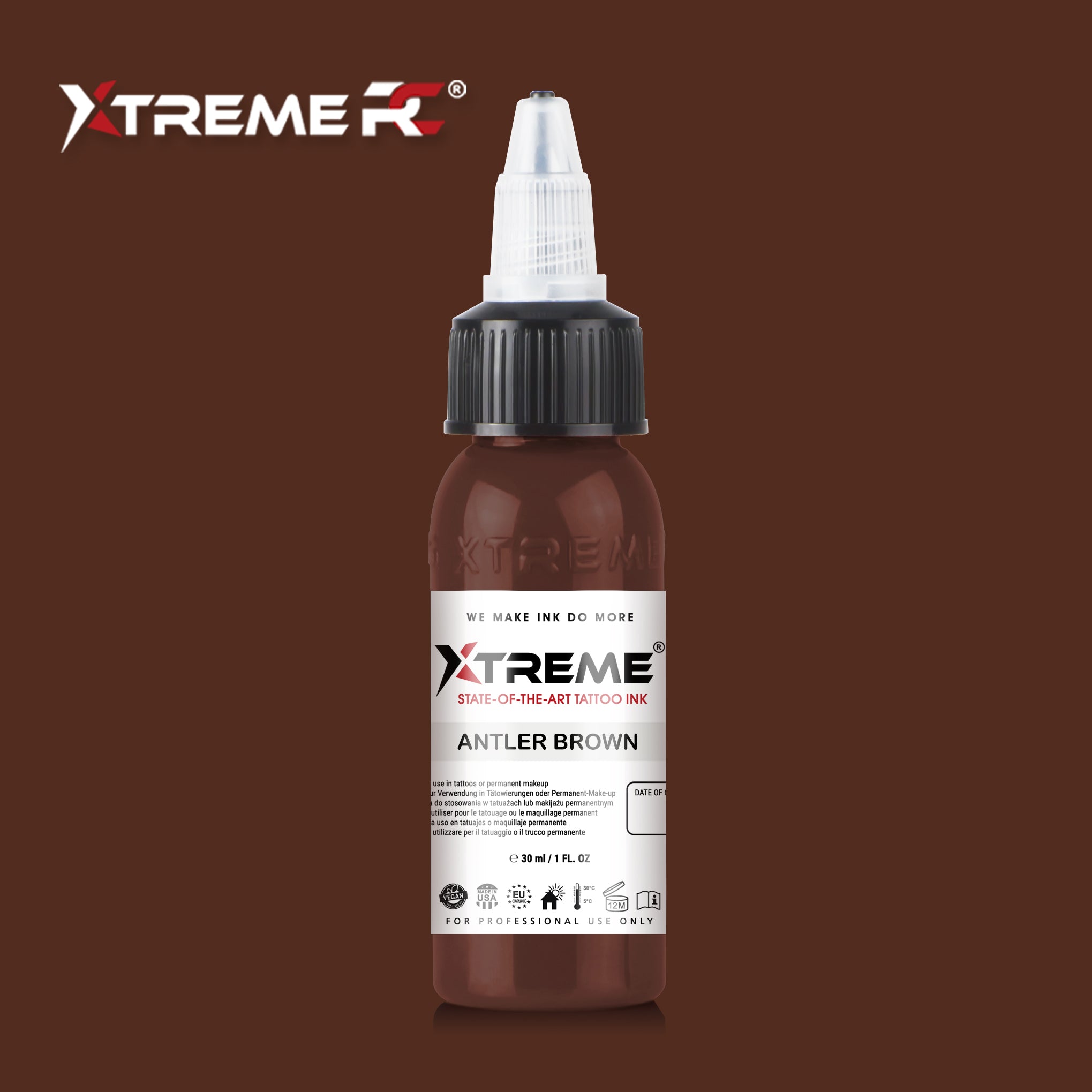 XTREME INK - ANTLER BROWN - 30ML (REACH COMPLIANT)