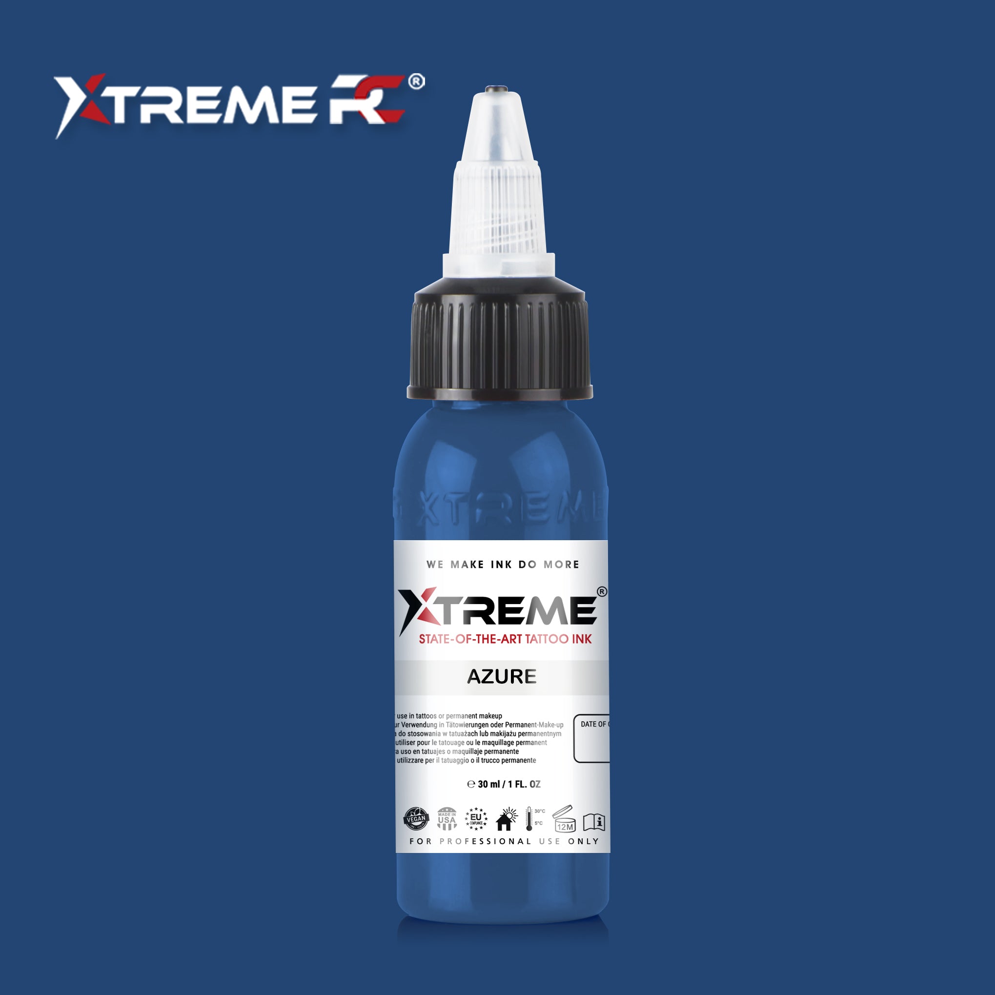 XTREME INK - AZURE - 30ML (REACH COMPLIANT)