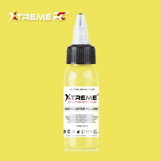 XTREME INK - HIGHLIGHTER YELLOW - 30ML (REACH COMPLIANT)