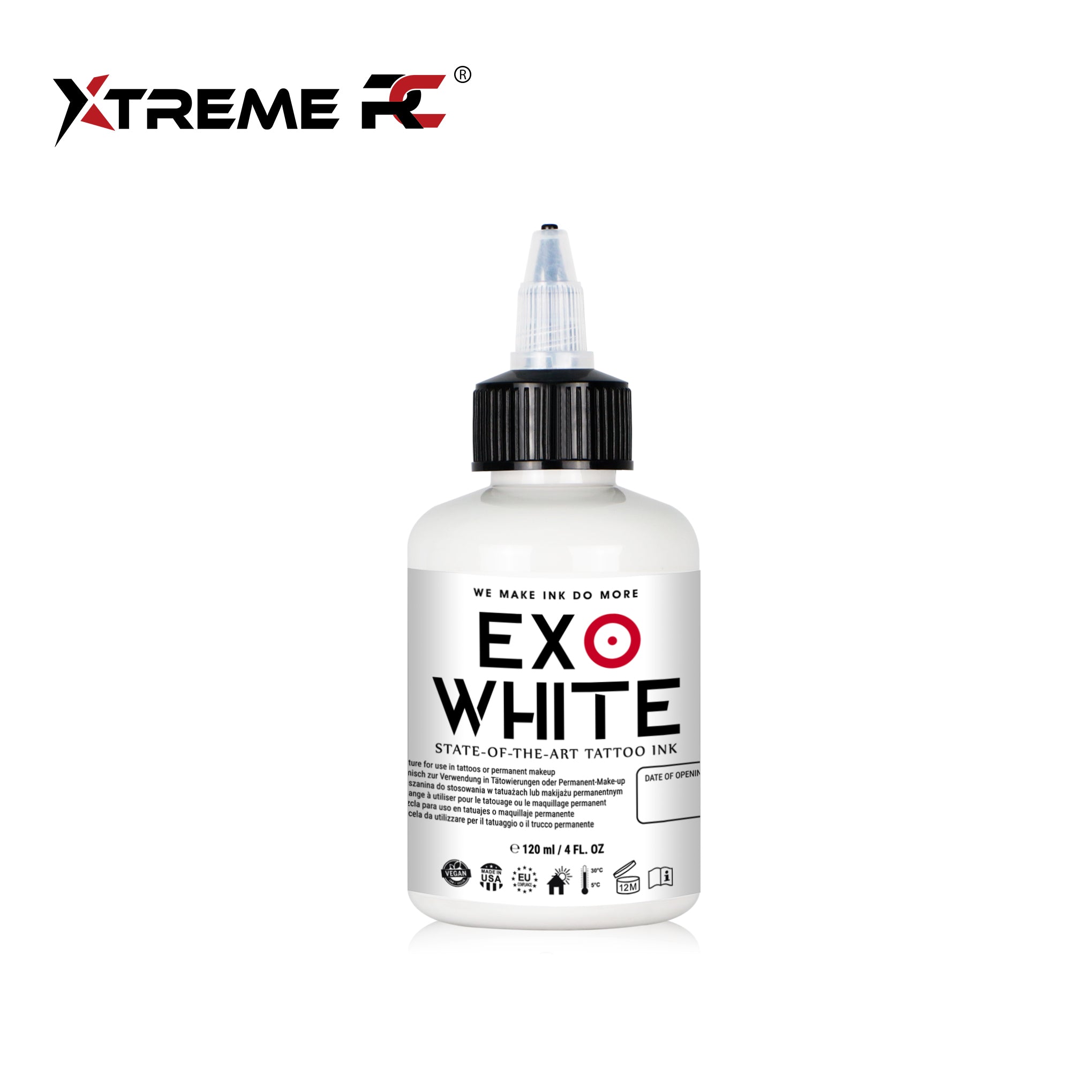 XTREME INK - EXO WHITE - 120ML (REACH COMPLIANT)
