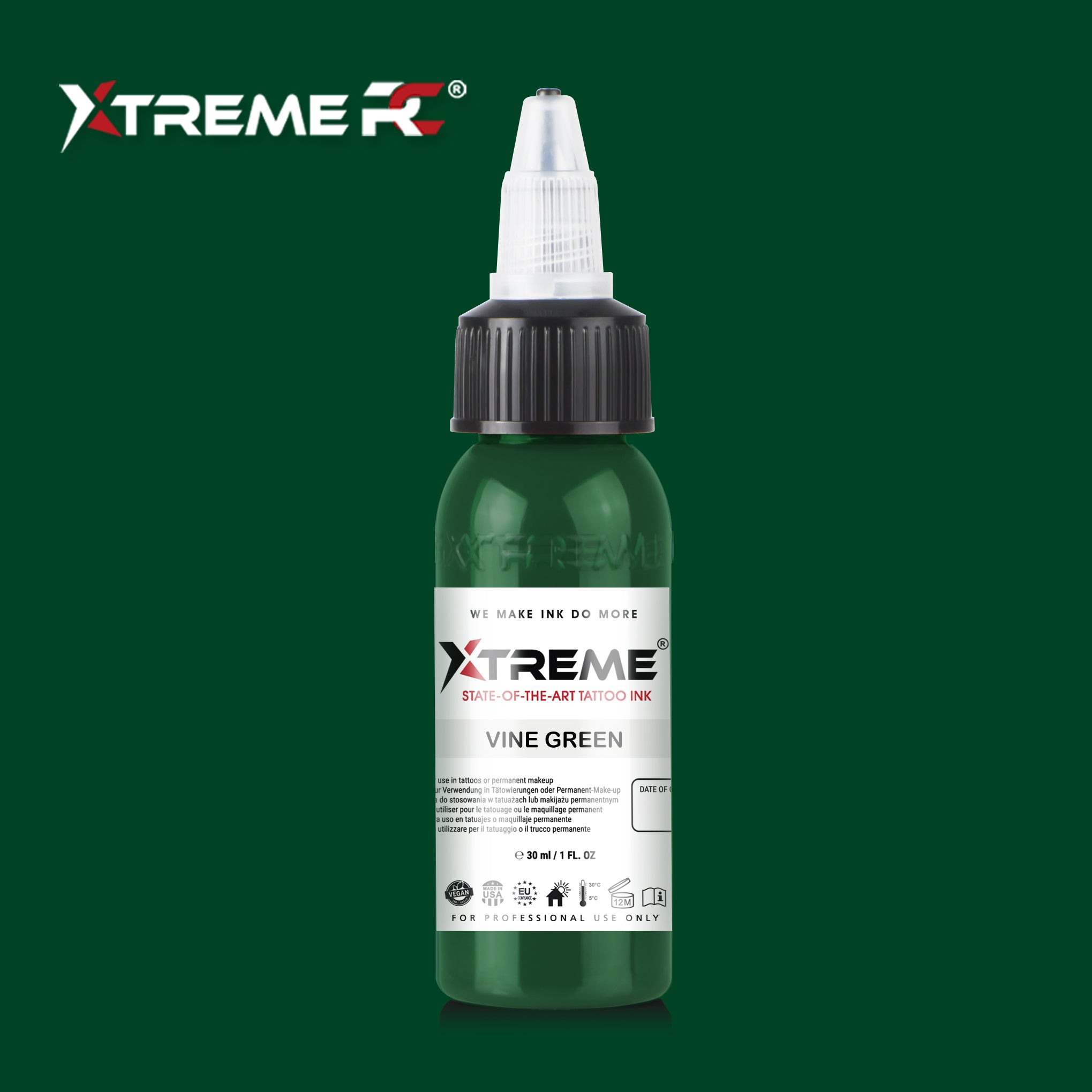 XTREME INK - VINE GREEN - 30ML (REACH COMPLIANT)
