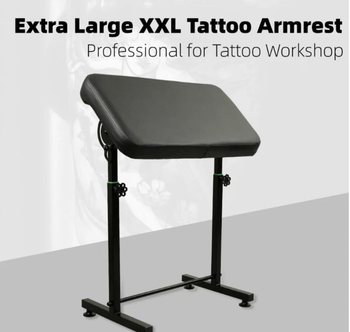 XXL BLACK ARMREST ADJUSTABLE image 0
