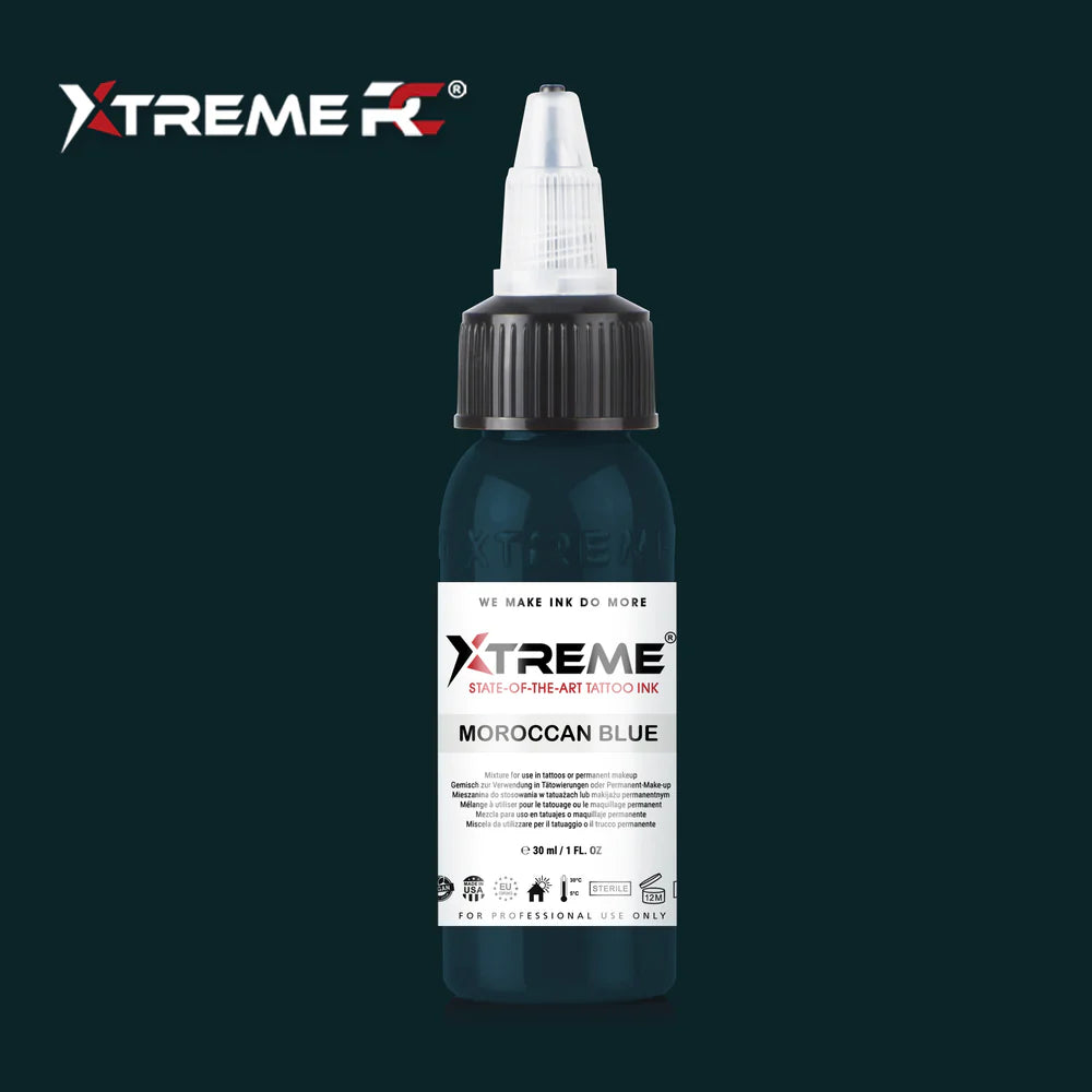 XTREME INK - MOROCCAN BLUE - 30ML (REACH COMPLIANT)
