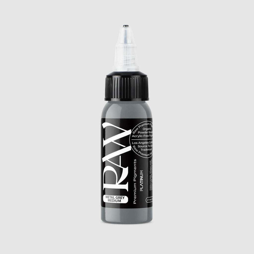 RAW PIGMENTS PLATINUM METAL GREY MEDIUM image 1