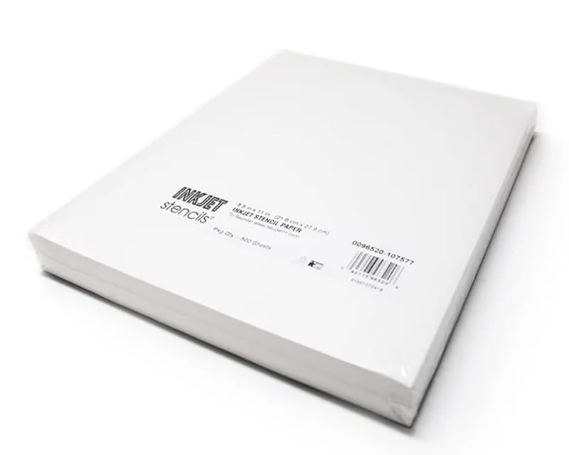 InkJet Stencils - Stencil Paper - 500 Sheets (21.6 x 27.9cm) image 0