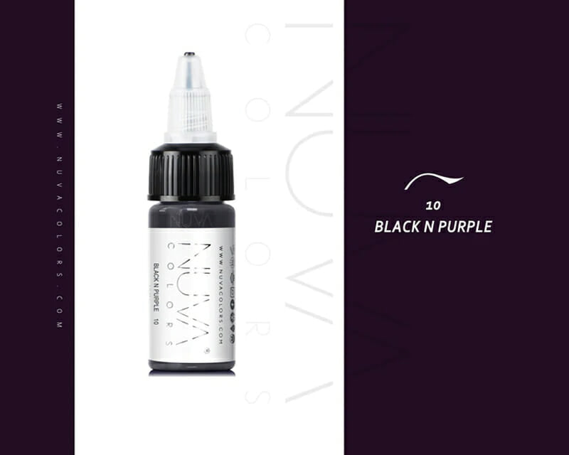 Nuva PMU Pigments - EYELINER - Black n Purple image