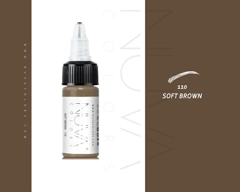Nuva PMU Pigments - EYEBROWS - Soft Brown image
