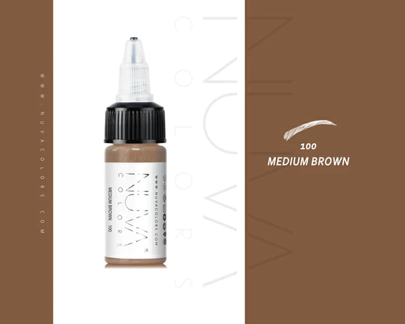 Nuva PMU Pigments - EYEBROWS - Medium Brown image