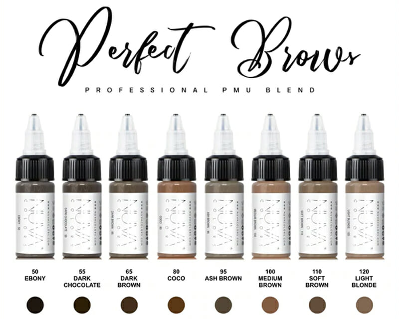 Nuva PMU Pigments - EYEBROWS image 1