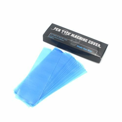 EZ TATTOO PEN MACHINE COVERS BOX OF 200 image 0