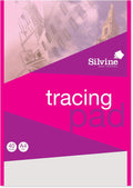 Silvine A4 Everyday Tracing Pad. 40 Sheets of Quality Lightweight Tracing Paper image 0