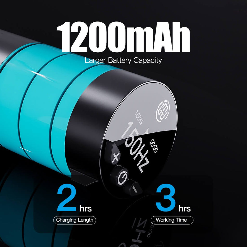 Dragonhawk Wireless Tattoo Pen Machine with 4.0MM Stroke 3hz-150hz Frequency | YUE image 2