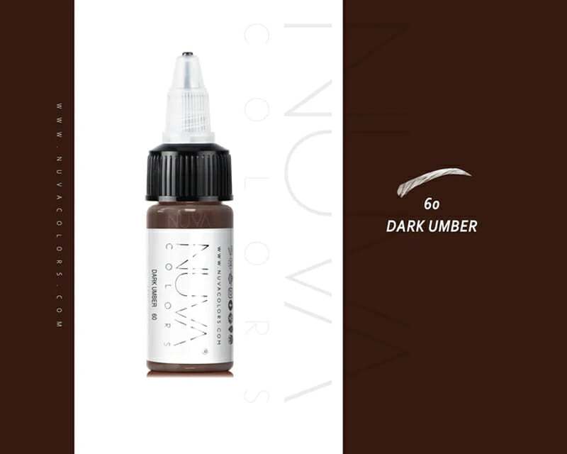 Nuva PMU Pigments - EYEBROWS - Dark Umber image