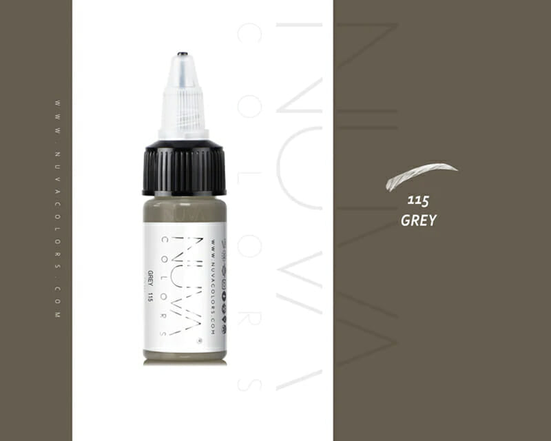 Nuva PMU Pigments - EYEBROWS - Grey image