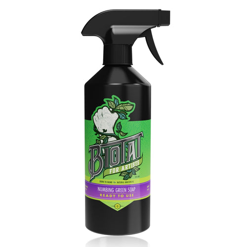 BIOTAT® NUMBING TATTOO GREEN SOAP - READY TO USE image 0