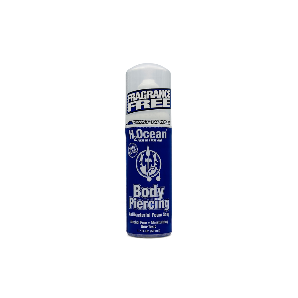 H2OCEAN - BODY PEIRCING ANTIBACTERIAL FOAM SOAP
