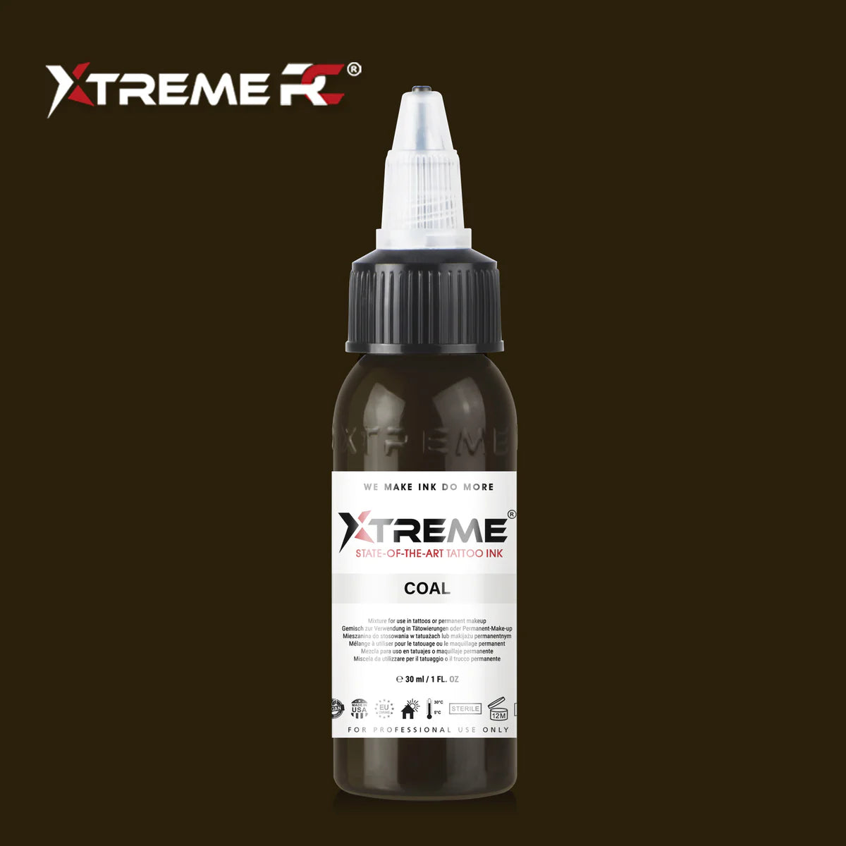 XTREME INK - COAL - 30ML (REACH COMPLIANT)