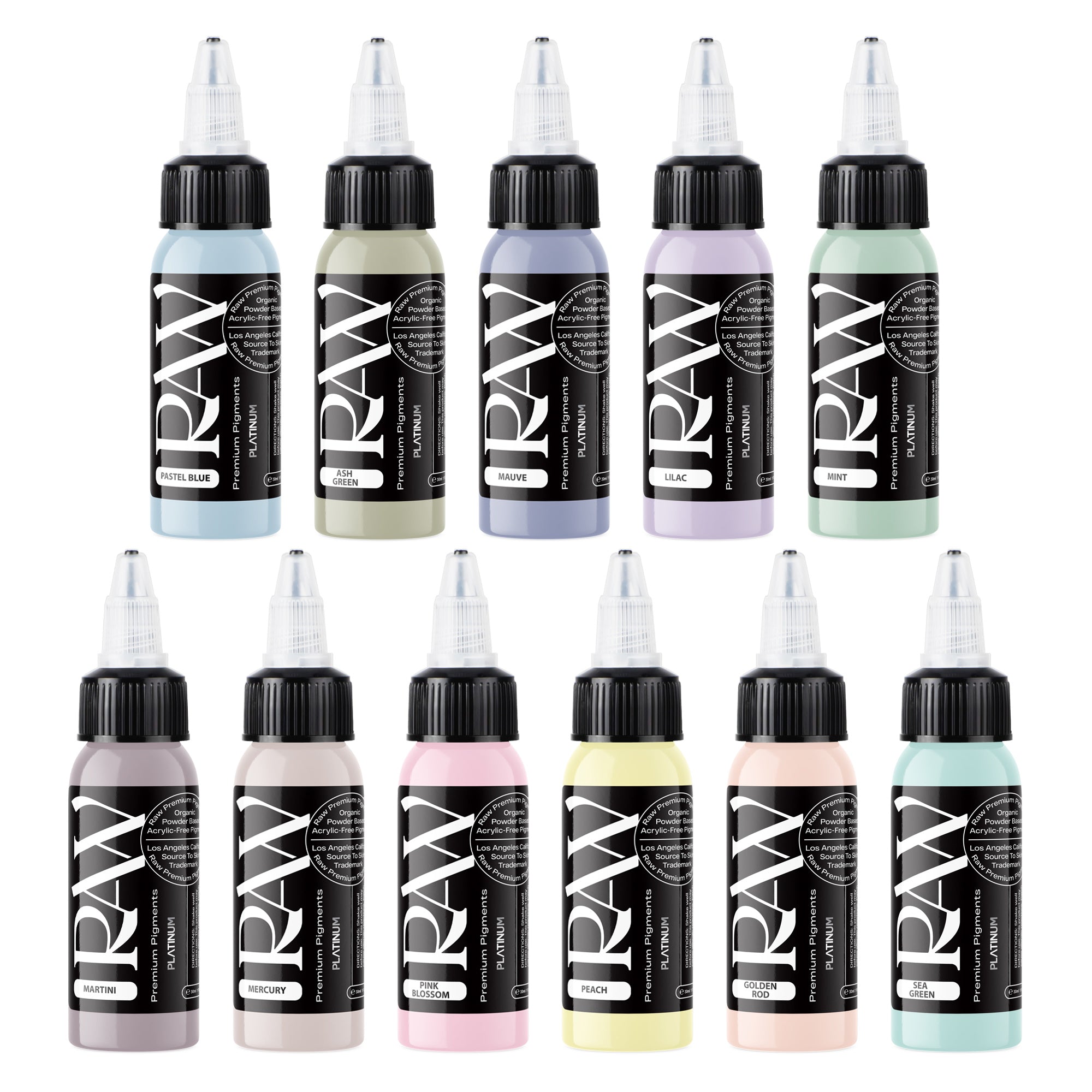 11 Colour Pastel Set