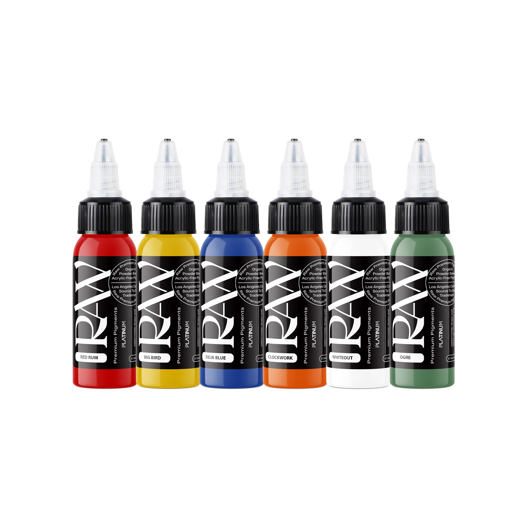 6 Colour Sample Set