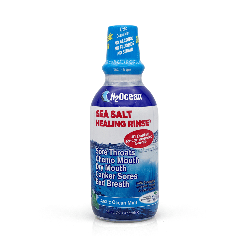 H2OCEAN - HEALING RINSE MOUTH WASH - ARTIC OCEAN MINT
