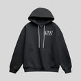 Load image into Gallery viewer, RAW TATTOO SUPPLIES BLACK HOODIE
